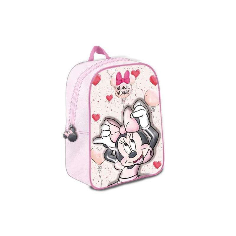 Mochila 3D Minnie Disney 24x29x9.5cm.