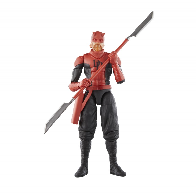 Figura hasbro marvel knights legends series build a figure mindless one daredevil