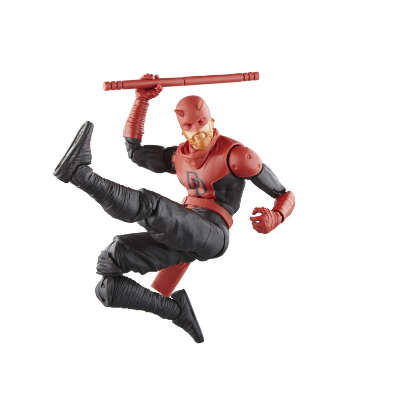 Figura hasbro marvel knights legends series build a figure mindless one daredevil