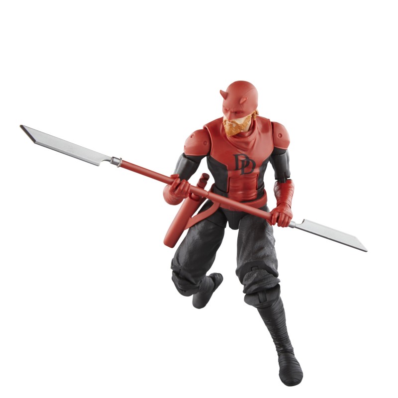 Figura hasbro marvel knights legends series build a figure mindless one daredevil