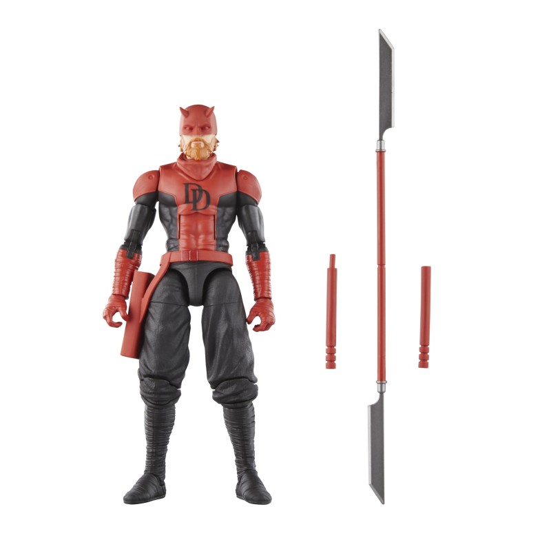 Figura hasbro marvel knights legends series build a figure mindless one daredevil