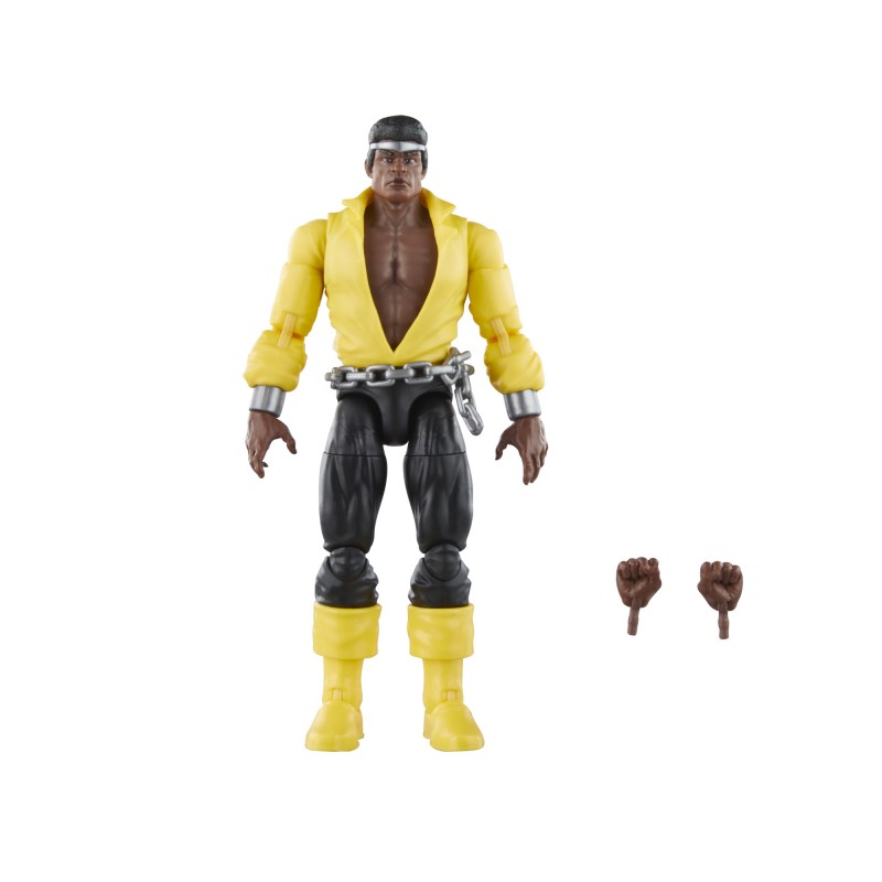 Figura hasbro marvel knights legends series build a figure mindless one luke cage power