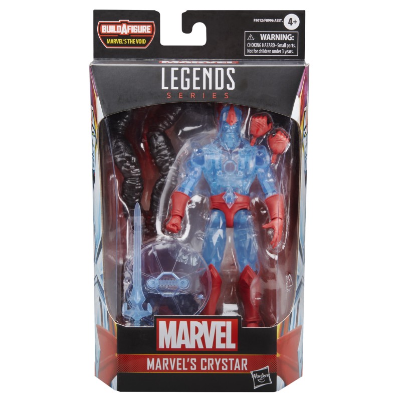 Figura hasbro marvel legends series build a figure marvels the void crystar