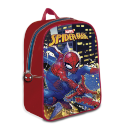 Mochila 3D Spiderman Marvel 24x29x9.5cm.