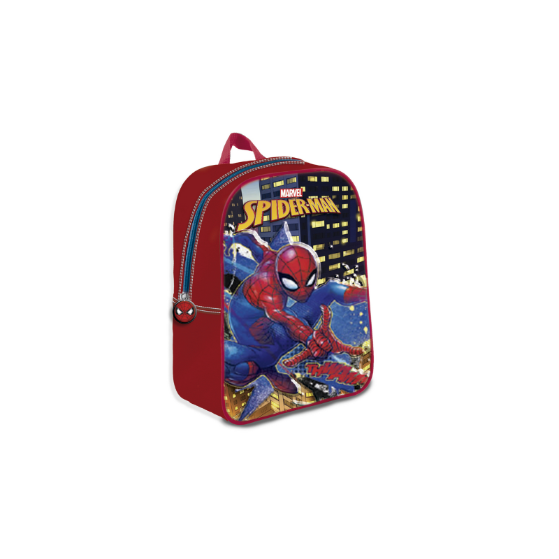 Mochila 3D Spiderman Marvel 24x29x9.5cm.