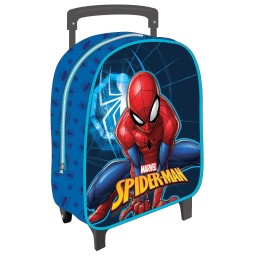 Mochila Trolley Spiderman Marvel 24x28x10cm.