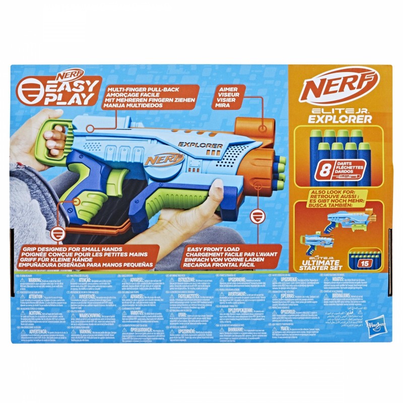 Lanzador hasbro nerf elite junior explorer