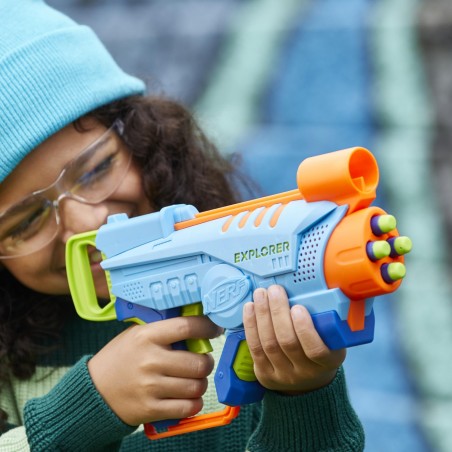 Lanzador hasbro nerf elite junior explorer