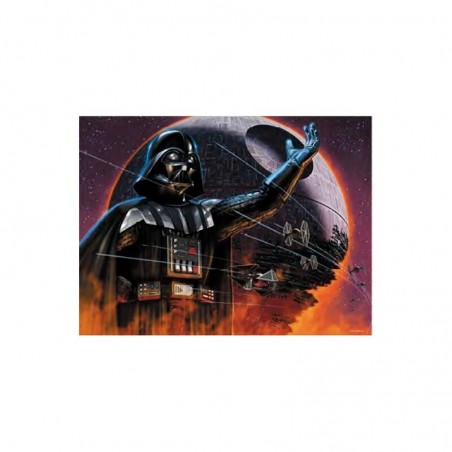 Puzle lenticular prime 3d star wars darth vader y la estrella de la muerte 500 piezas