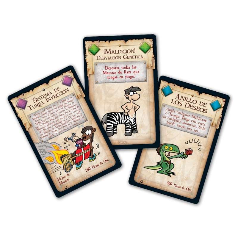 Juego de mesa munchkin 8: centauros de la mazmorra pegi 10