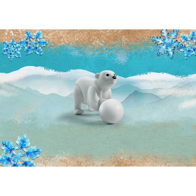 Playmobil wiltopia oso polar joven
