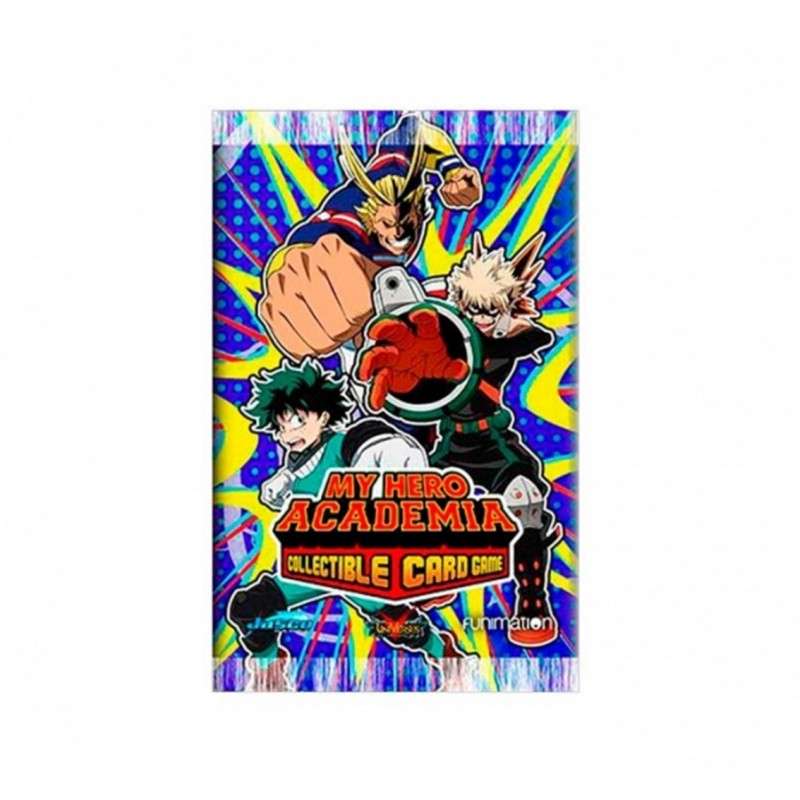 Juego de cartas my hero academia booster box display ola 1 (24 unidades) inglés