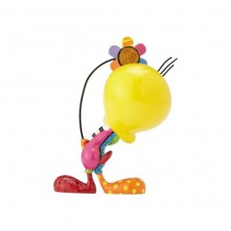 Figura decorativa enesco looney tunes piolín con flor