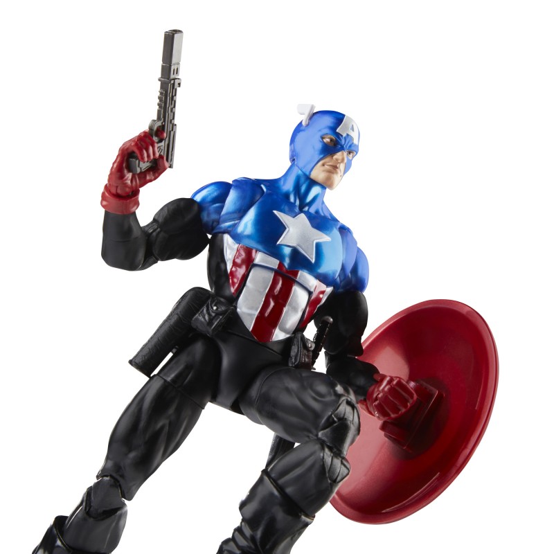 Figura hasbro marvel legends avengers beyond earths mightiest capitan america bucky barnes