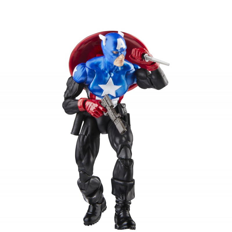 Figura hasbro marvel legends avengers beyond earths mightiest capitan america bucky barnes