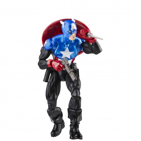 Figura hasbro marvel legends avengers beyond earths mightiest capitan america bucky barnes