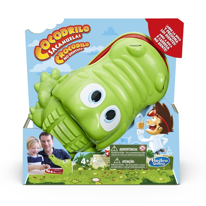 Juego educativo hasbro cocodrilo sacamuelas