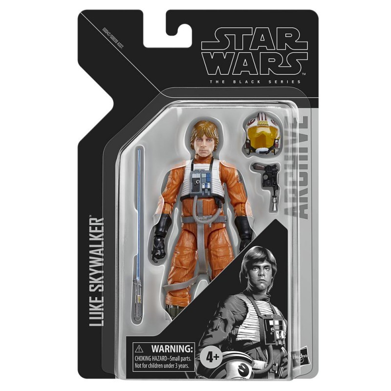 Figura hasbro star wars the black series luke skywalker