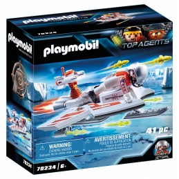 Playmobil espias spy team volador