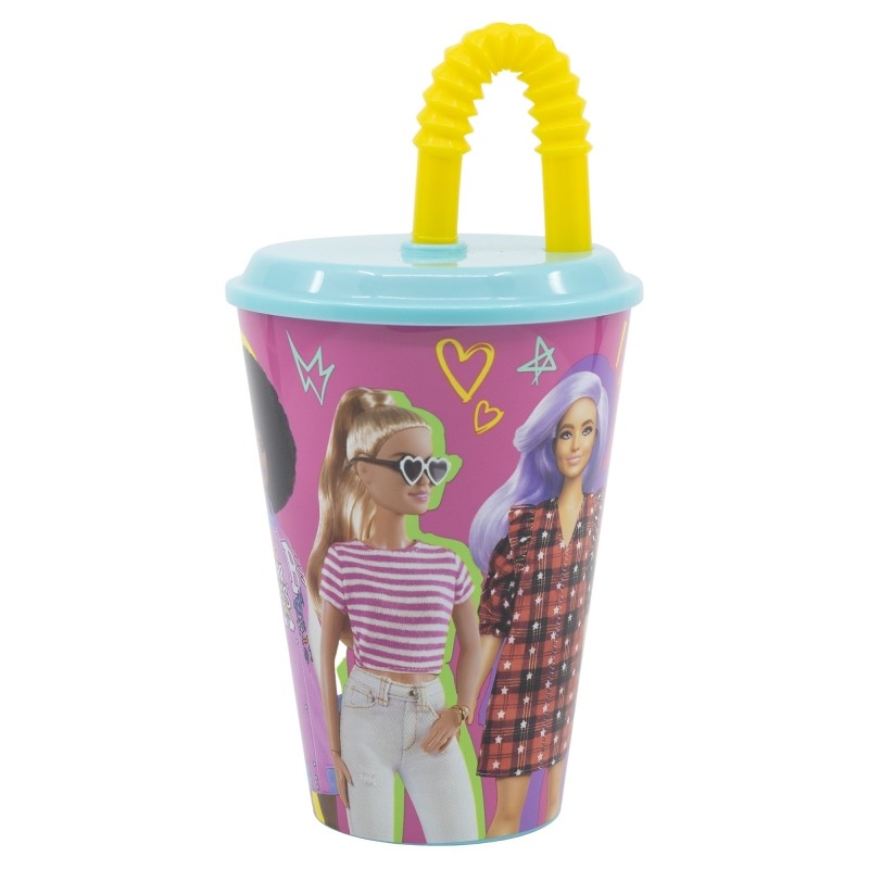 Vaso de Caña Barbie 430ml