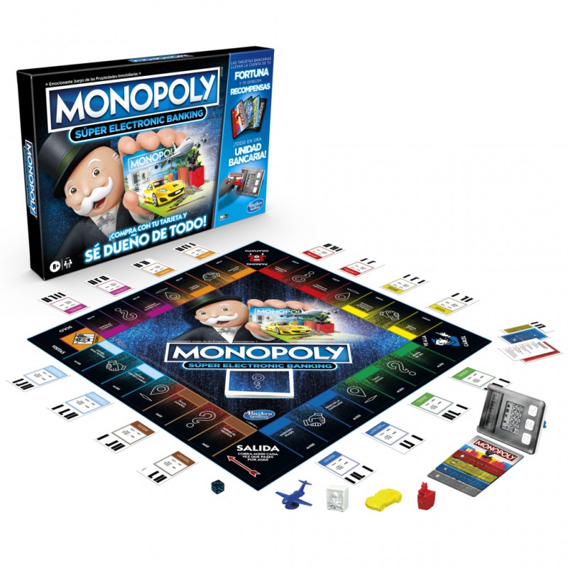 Juego de mesa hasbro super electronic banking español