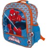 Mochila Spiderman Adp.Carro 4 Cremalleras 34x41x18,5cm.