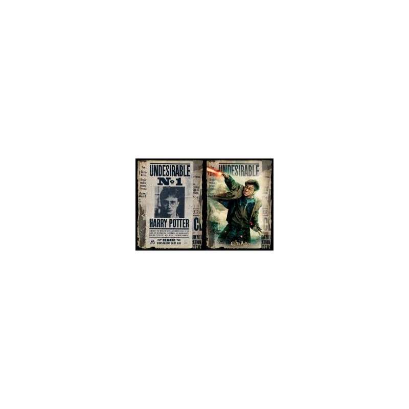 Puzzle para rascar harry potter carteles wanted se busca 500 piezas