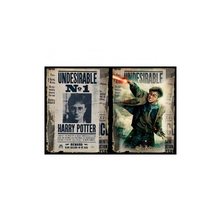 Puzzle para rascar harry potter carteles wanted se busca 500 piezas