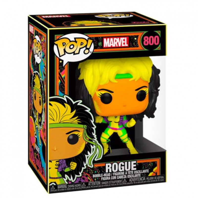 Funko pop marvel black light rogue multicolor exclusivo 55164