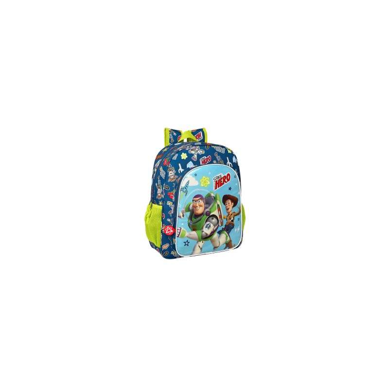 Mochila Junior Adapt.Carro Toy Story Space Hero 32x12x38cm