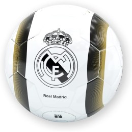 BalÃ³n Real Madrid Escudo en Blanco y Negro