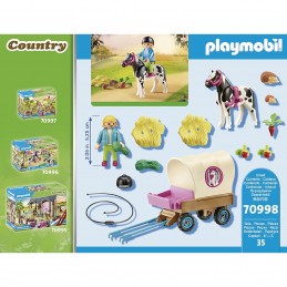 Playmobil carruaje de ponis