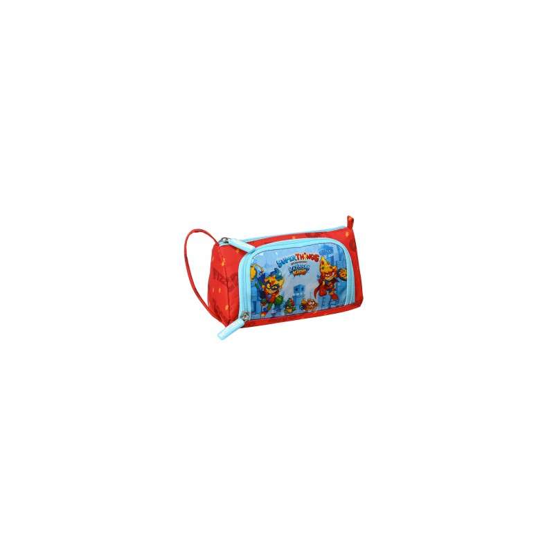 Portatodo Con Bolsillo Desplegable Vacio Superthings Kazoom Kids 20x8,5x11cm