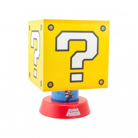 Lampara paladone super mario icon caja sorpresa