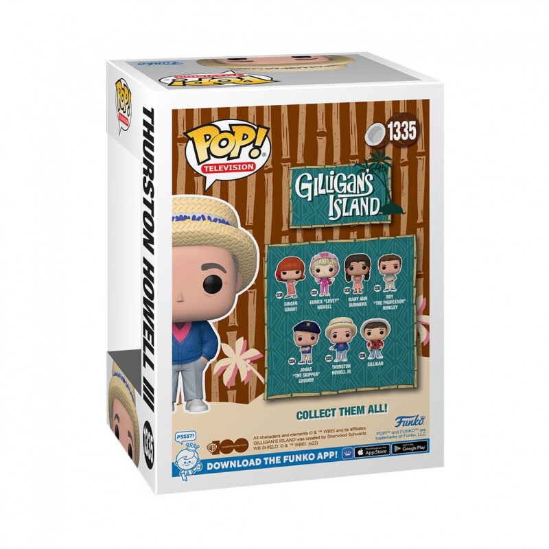 Funko pop cine la isla de gilligan thurston 70765