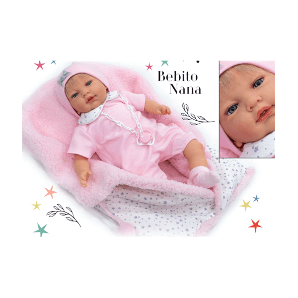 Muñeca Mi Bebito Nana Onil 45cm. Caja Regalo