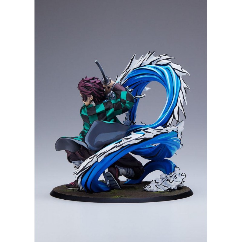 Estatua aniplex demon slayer kimetsu no yaiba tanjiro kamado 1 - 8 ver.19 cm