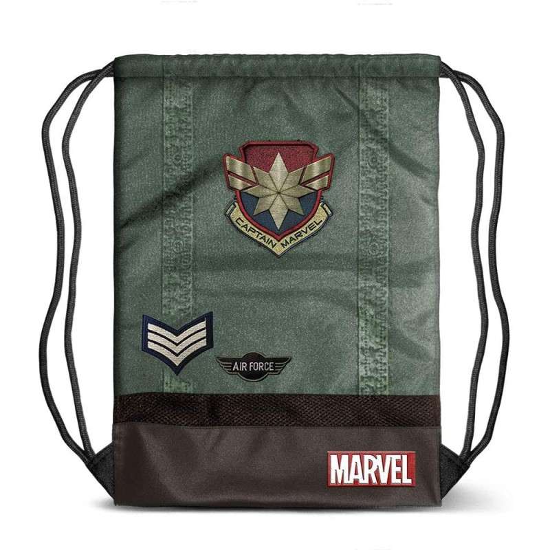 Saco Mochila Capitan America 48x35x1cm.