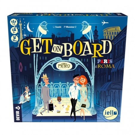 Juego de mesa devir get on board