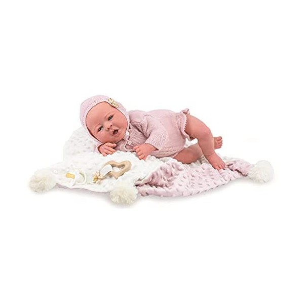 Muñeca Newborn Martina MARINA & PAU Premium de 45cm Caja Regalo