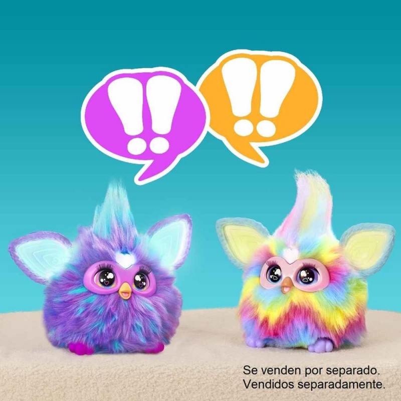 Juguete interactivo hasbro furby tie dye