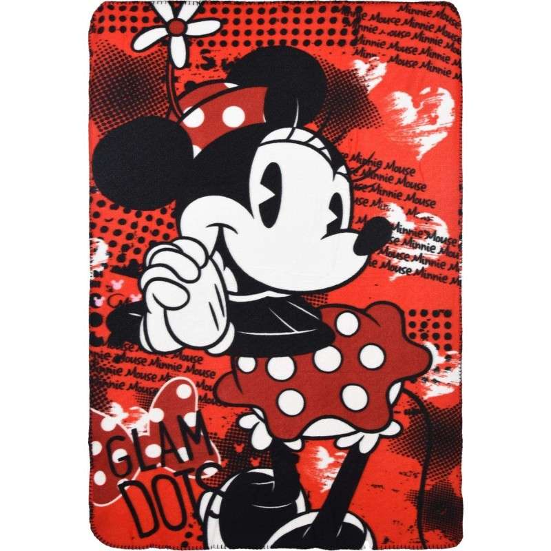 Manta Polar Minnie Disney 150x100cm.