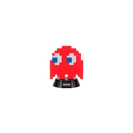 Lampara paladone icon pac - man blinky fanstasmita