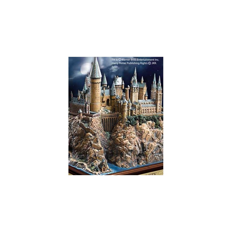 Replica the noble collection harry potter escuela de hogwarts 30 cm premium