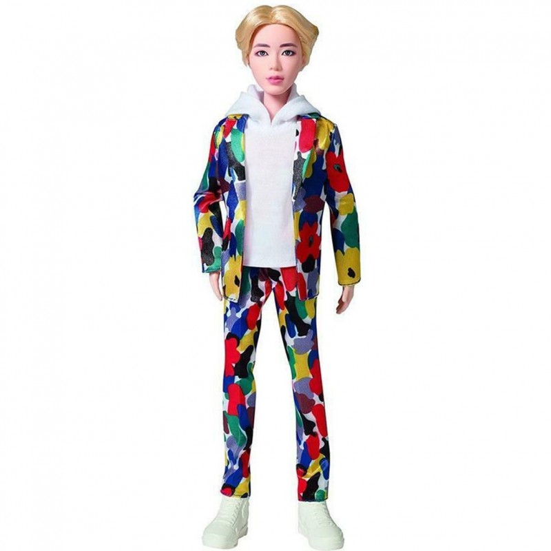 Figura mattel core fashion banda bts k - pop jin 28 cm
