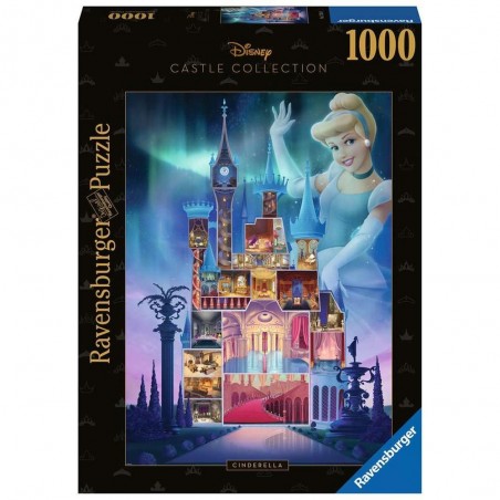 Puzzle ravensburger disney castles - cenicienta 1000 piezas