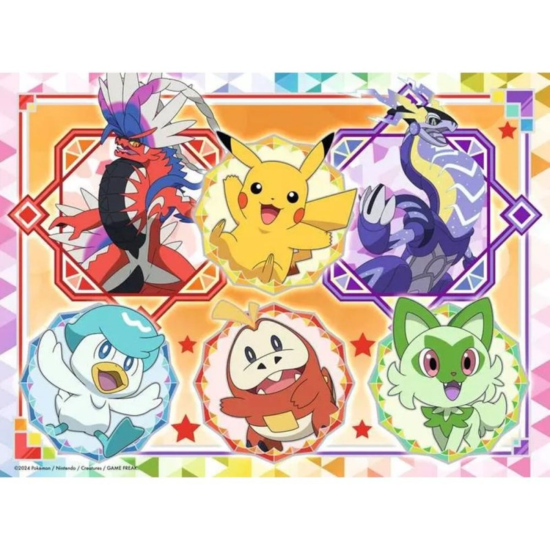 Puzzle ravensburger pokemon 6+ 100 piezas