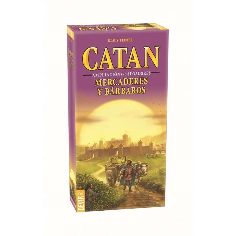 Juego de mesa devir catan mercaderes y barbaros 5 - 6 jugadores