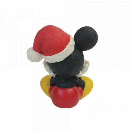 Figura enesco disney navidad mickey mouse