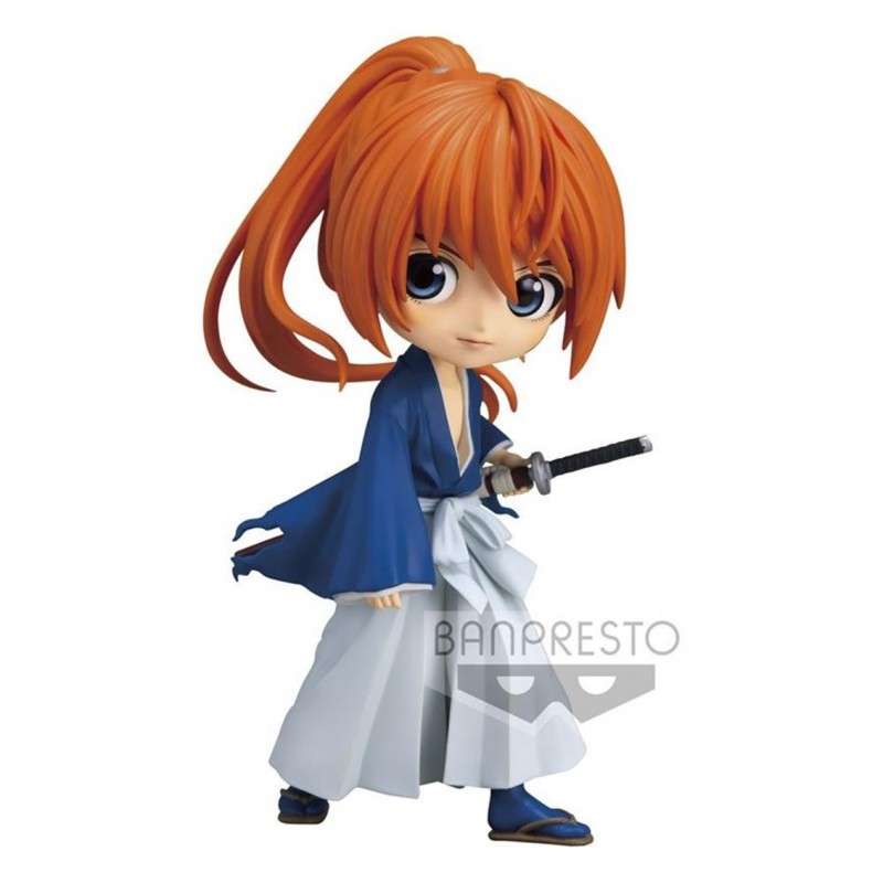 Figura banpresto q posket rurouni kenshin kenshin himura battousai ver. a